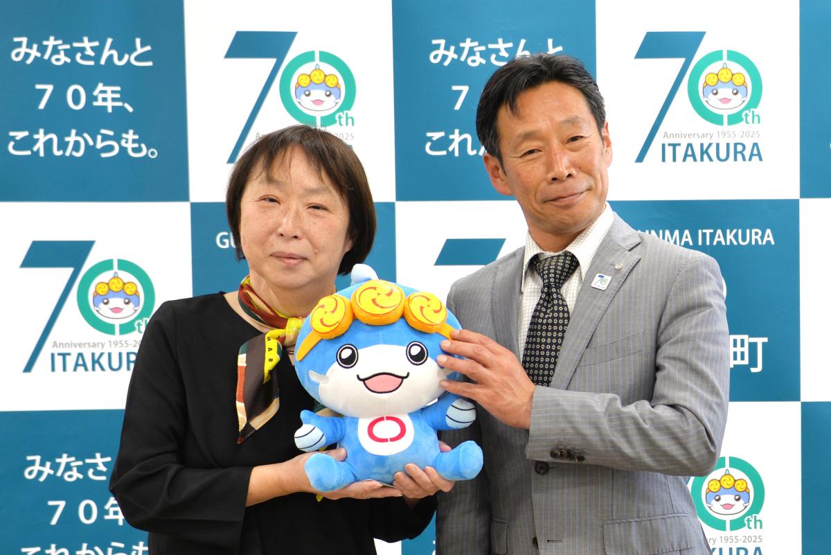 町長フォトニュース（前橋地方気象台長との意見交換）