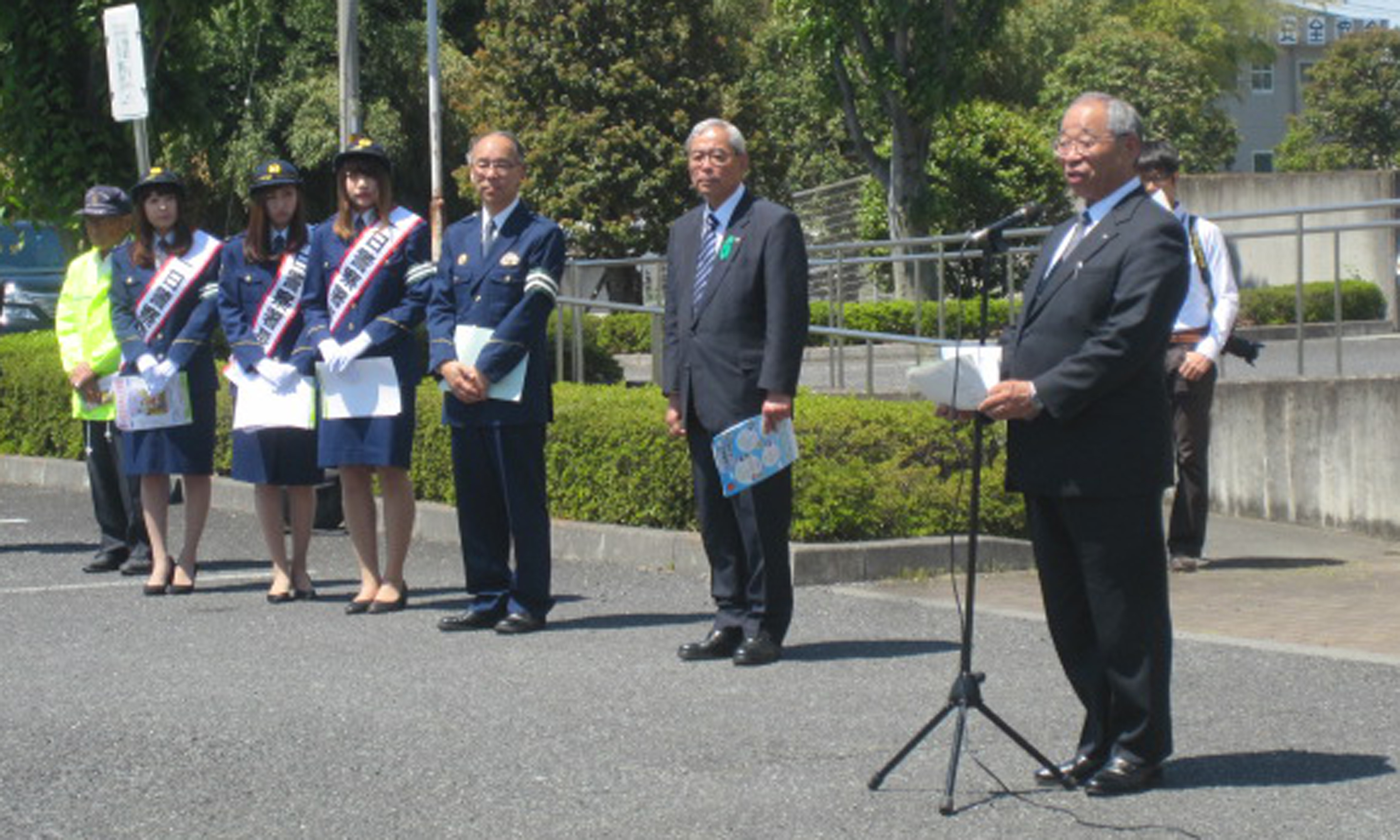 春の全国交通安全運動1の写真
