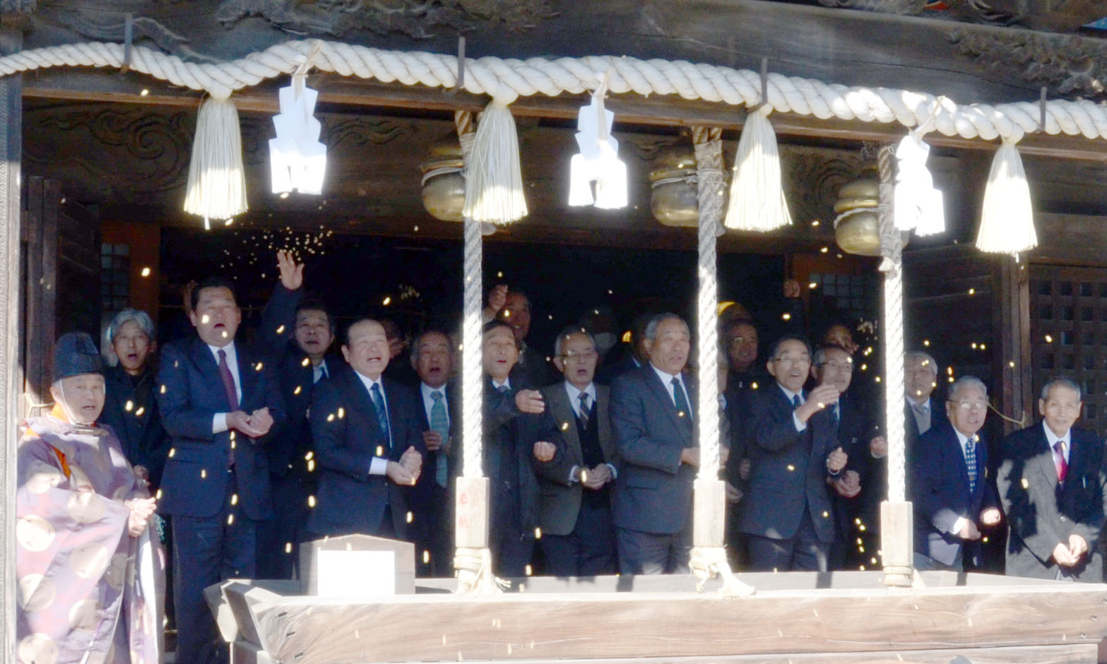 雷電神社節分祭