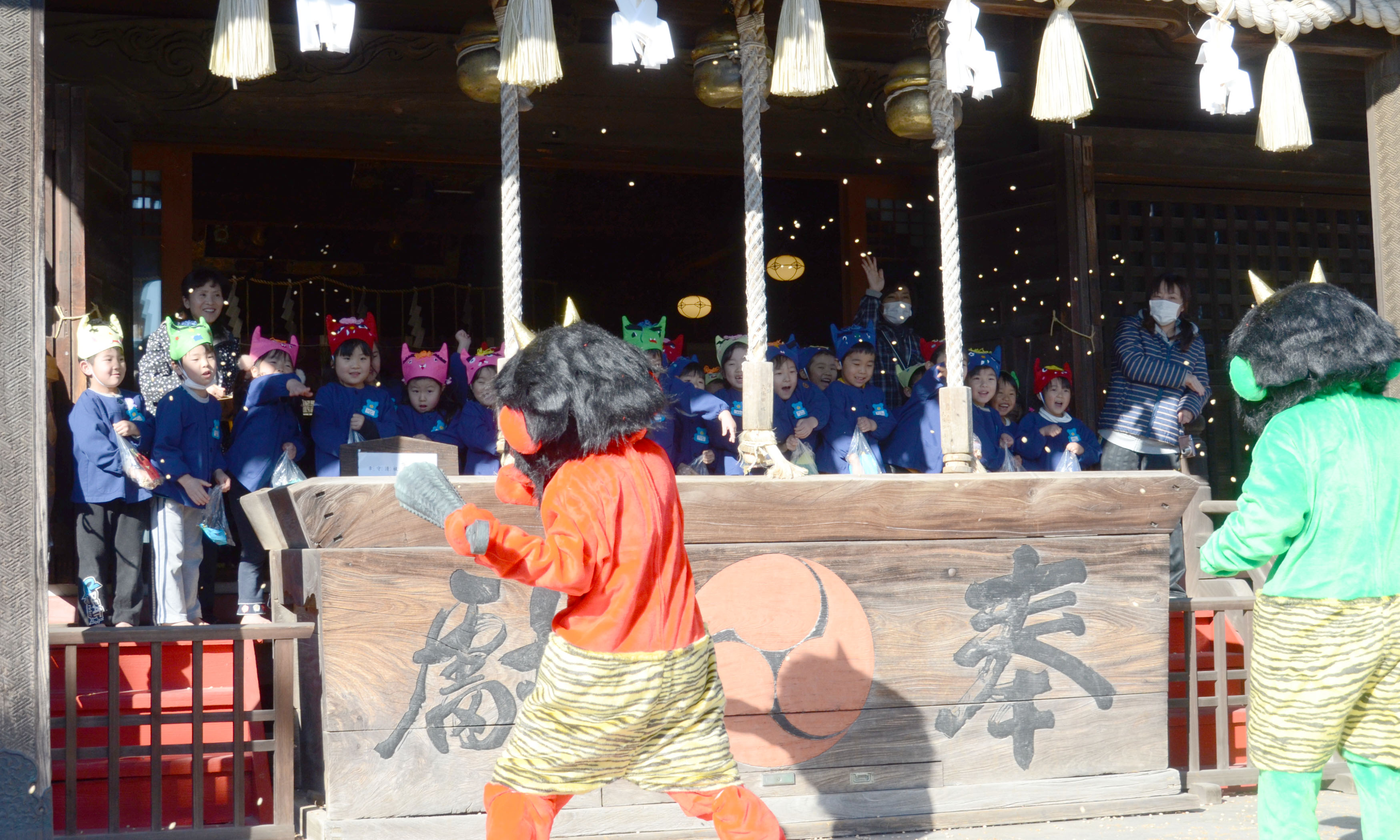 雷電神社節分祭