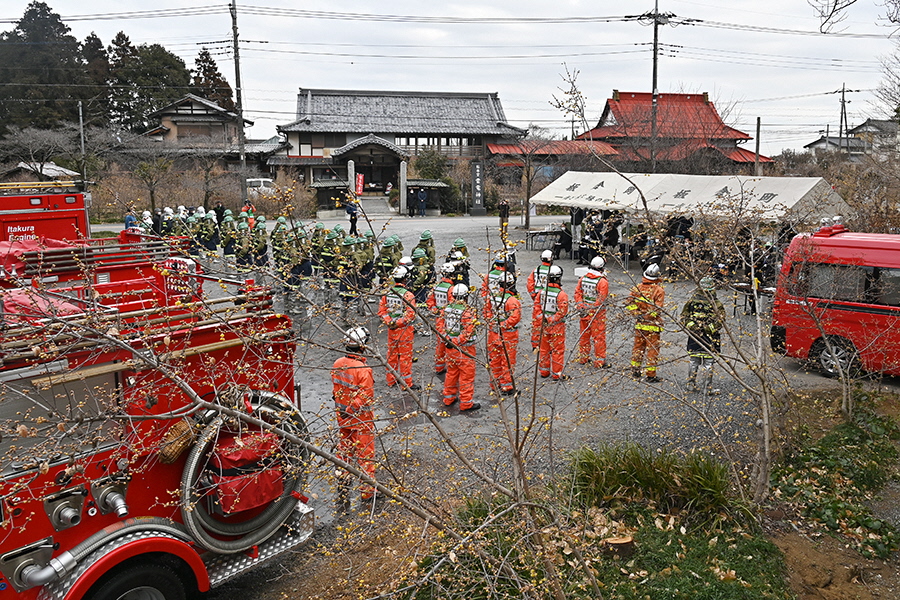 町長活動記録（R040123 文化財模擬火災訓練）04