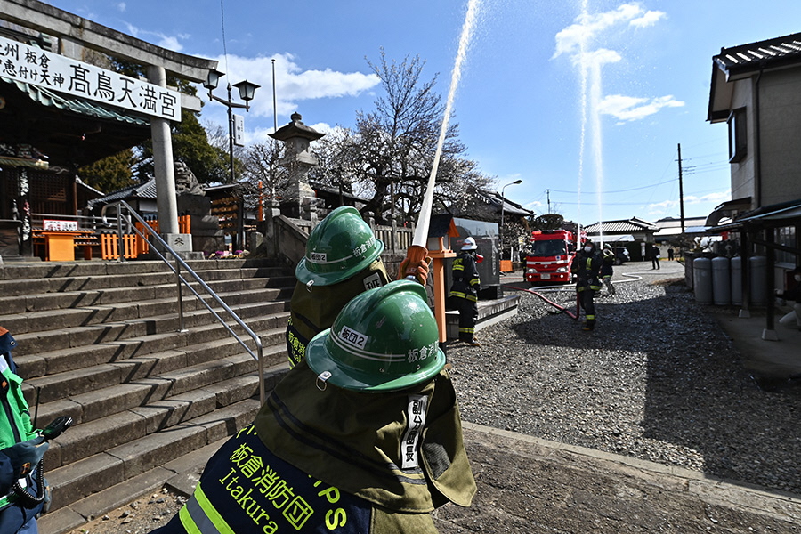 町長活動記録（R040306 高天満宮模擬火災訓練）08