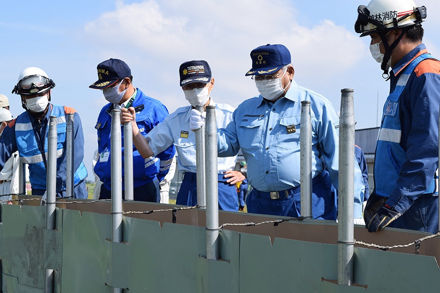 町長活動記録（R040604 水防工法習得講習会）09