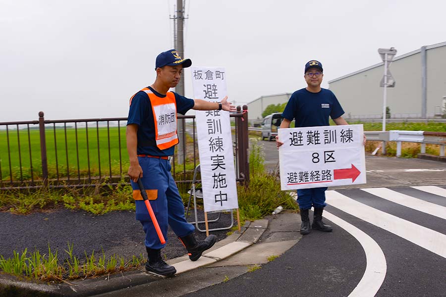 町長活動記録（20230709_令和5年度板倉町避難訓練）09