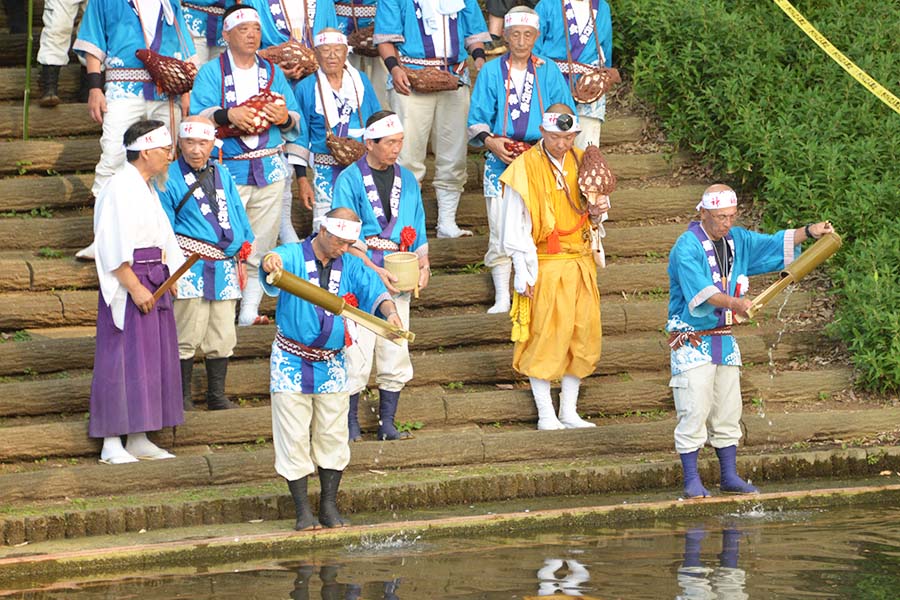 町長活動記録（20240803_雷電神社 戴水の儀）04