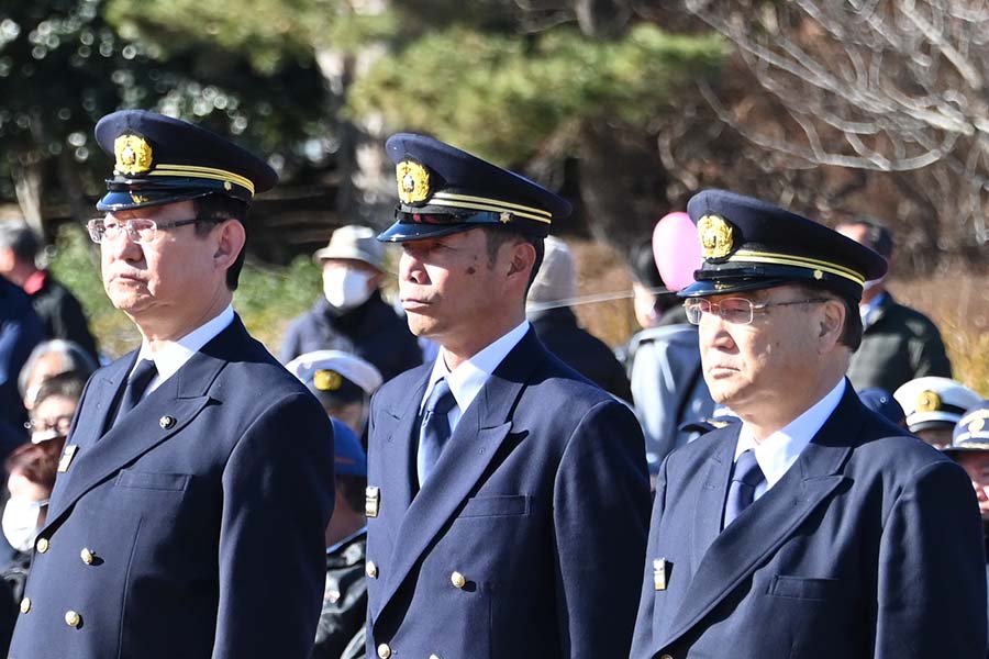 町長フォトニュース（20250111_令和7年館林地区消防組合消防隊出初式）01