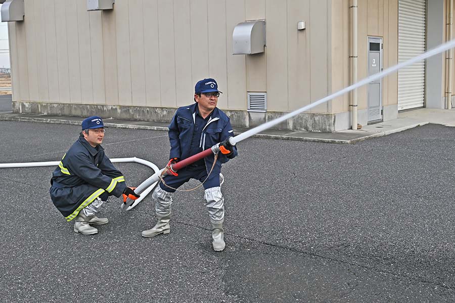 町長フォトニュース（20250128_板倉町役場庁舎消防訓練）06