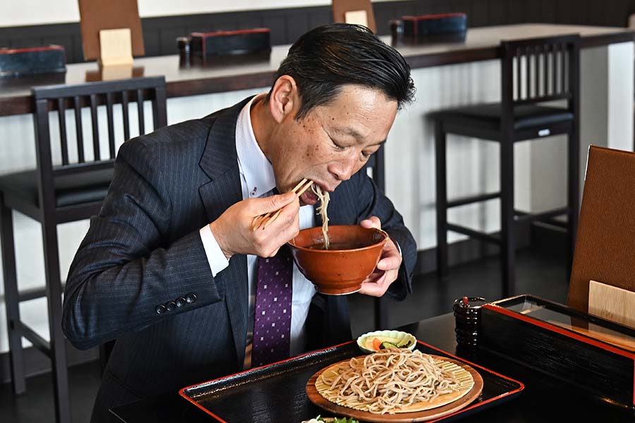 町長フォトニュース（20250205_妙月庵試食会）01