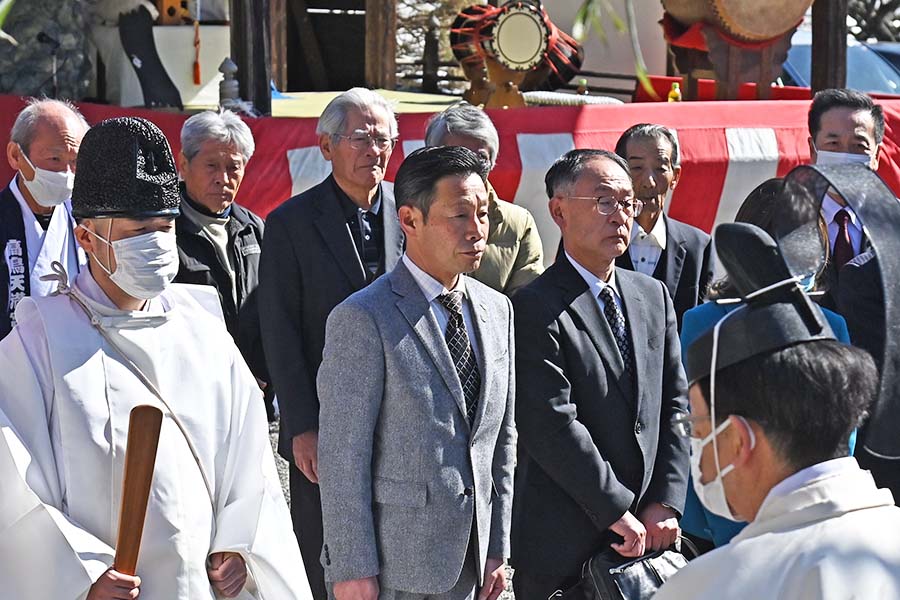 町長フォトニュース（20250223_高鳥天満宮例大祭）01