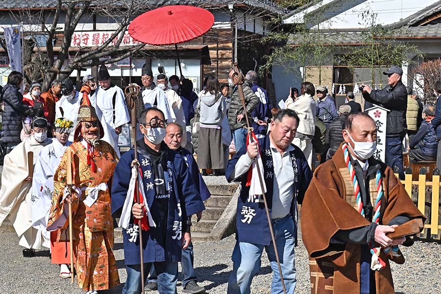 町長フォトニュース（20250223_高鳥天満宮例大祭）02