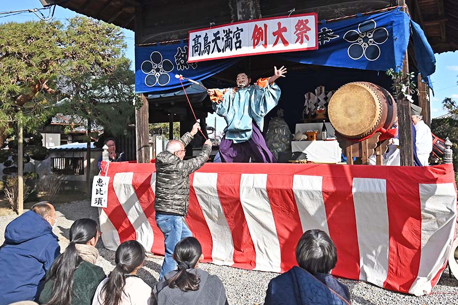 町長フォトニュース（20250223_高鳥天満宮例大祭）03