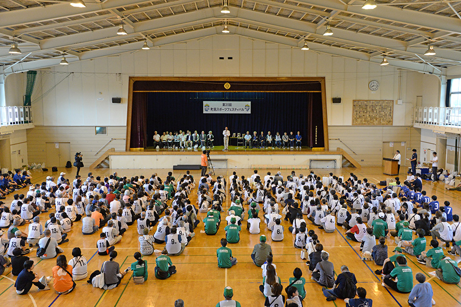 町長フォトニュース（20250608_第35回町民スポーツフェスティバル）02
