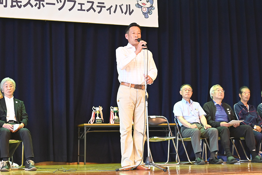 町長フォトニュース（20250608_第35回町民スポーツフェスティバル）07