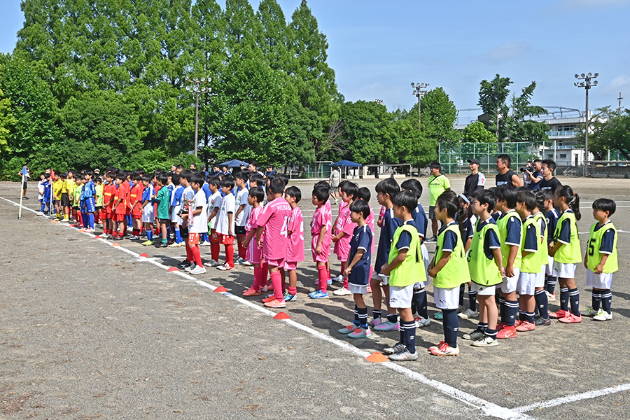 町長フォトニュース（20250713_板倉サッカークラブJr.交流サッカー大会）01