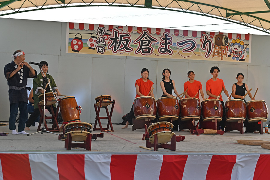 町長フォトニュース(20250802_板倉まつり)07