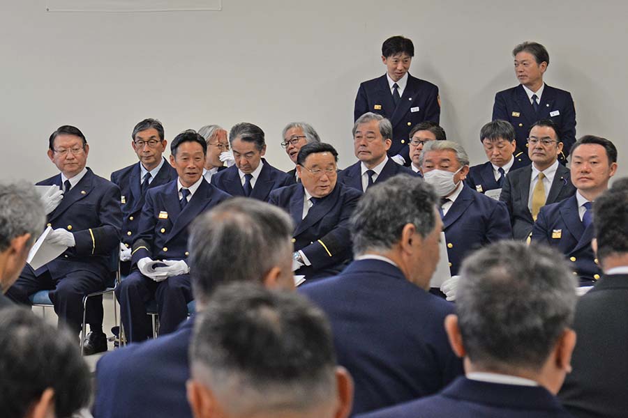 町長フォトニュース(20251026_館林地区消防組合秋季点検)02