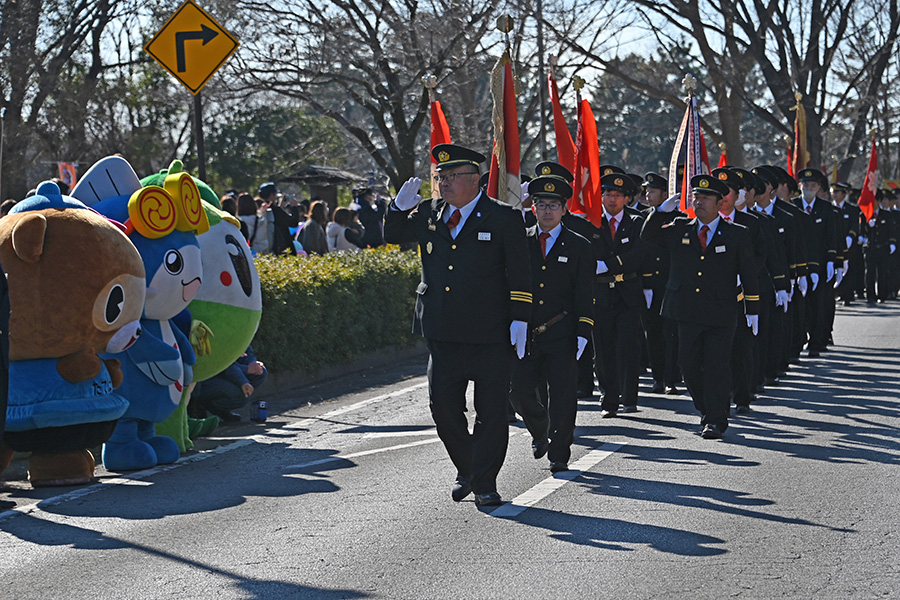 町長フォトニュース（令和8年館林地区消防組合消防隊出初式）4