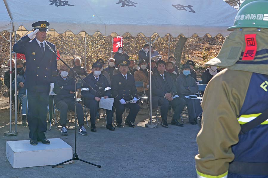 町長フォトニュース（20260125_令和7年度重要文化財模擬火災訓練）01
