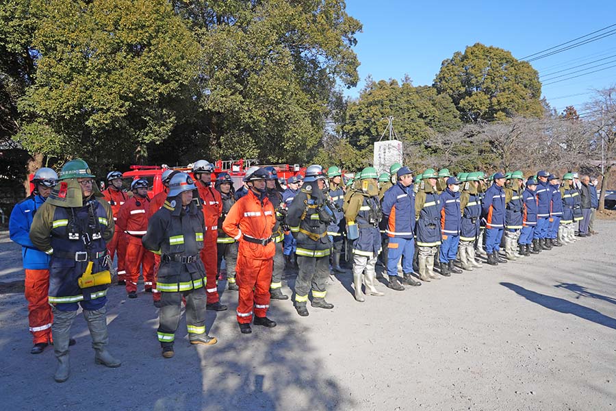 町長フォトニュース（20260125_令和7年度重要文化財模擬火災訓練）03