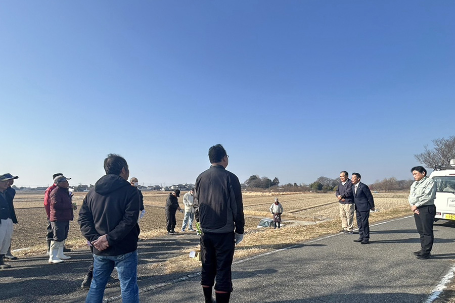 町長フォトニュース(20260215_令和7年度 冬季谷田川クリーン運動)2