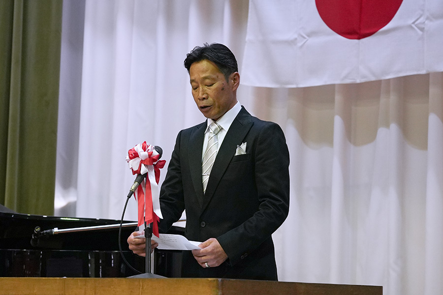 町長フォトニュース（20260324_東小学校卒業式）2