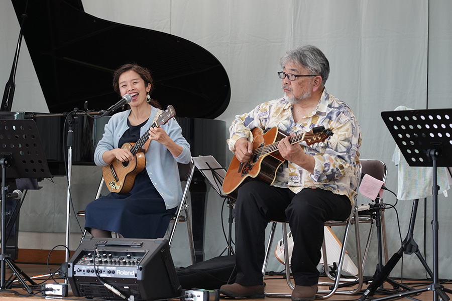 町長フォトニュース（20260329_太陽とツナガル電池の音コンサート）02