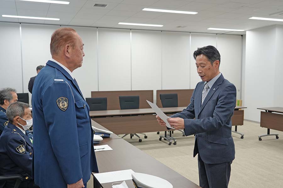 町長フォトニュース（20260401_交通指導員委嘱式）01