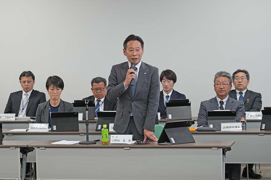 町長フォトニュース(20260403_令和8年度新行政区長初会議)01