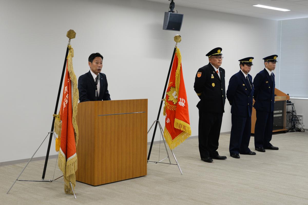 町長フォトニュース（20260405_消防団辞令交付式）03