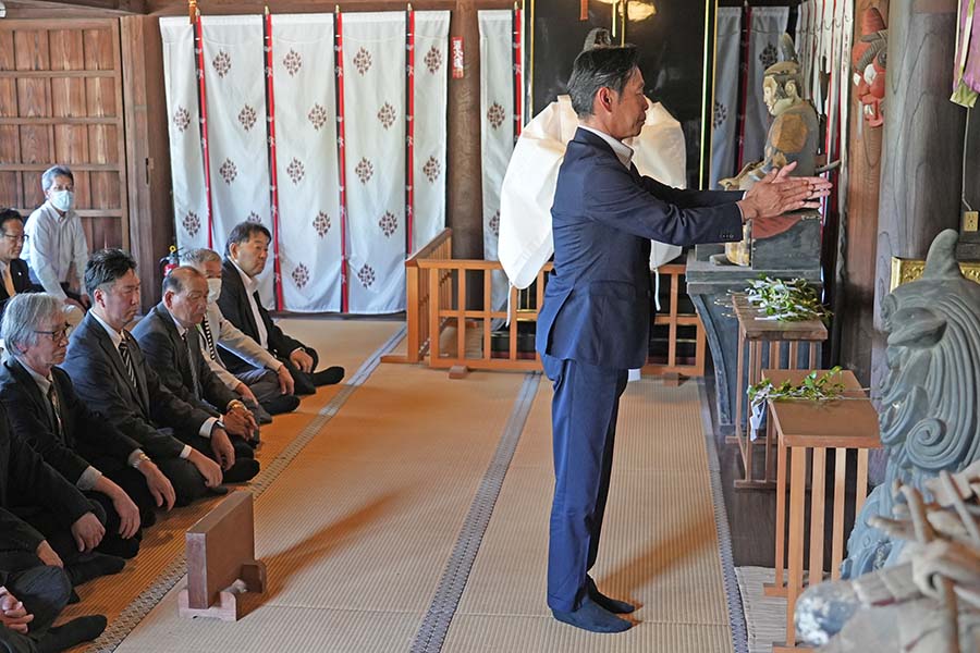 町長フォトニュース(20260502_雷電神社氏子祭)03