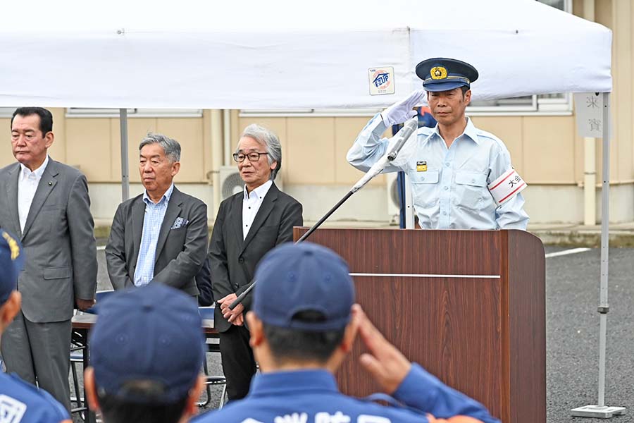 町長フォトニュース（20260621_第53回板倉消防団ポンプ操法競技大会）01