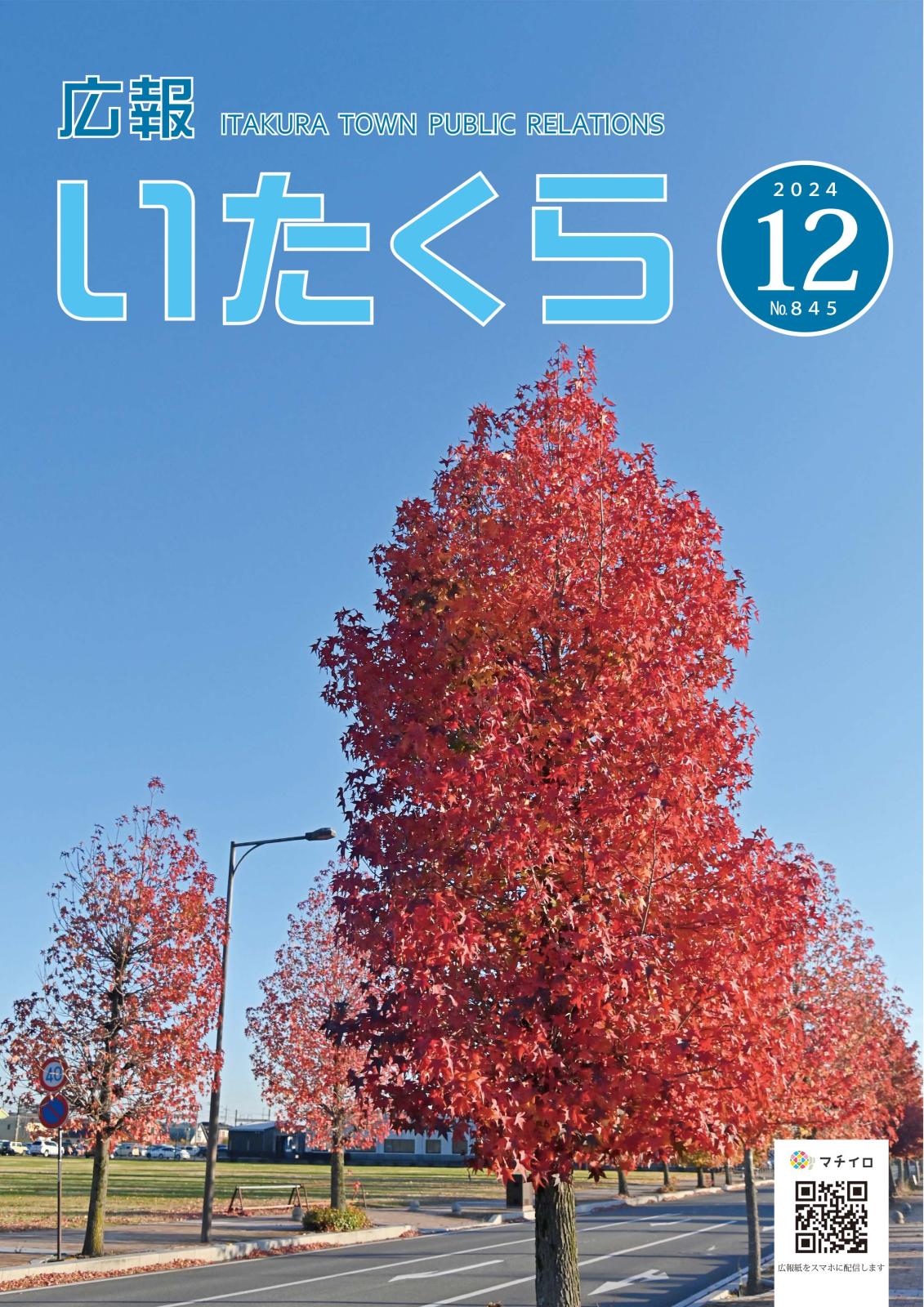広報いたくら 2024年12月号（No.845）の画像