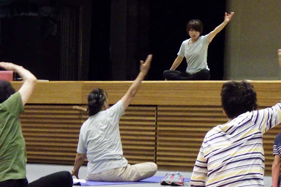 スローエアロビック教室の横からの写真