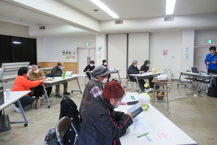 初心者向けスマホ教室1の写真