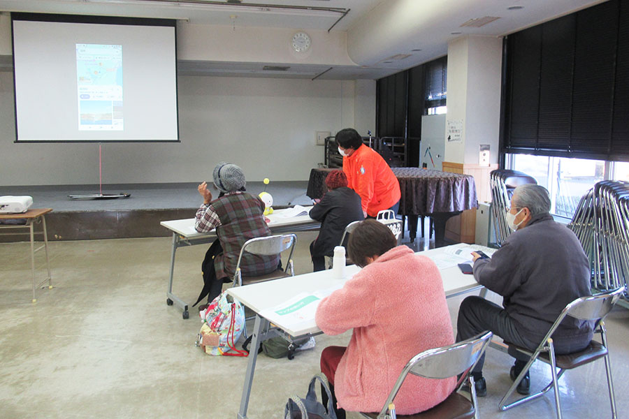 初心者向けスマホ教室2の写真