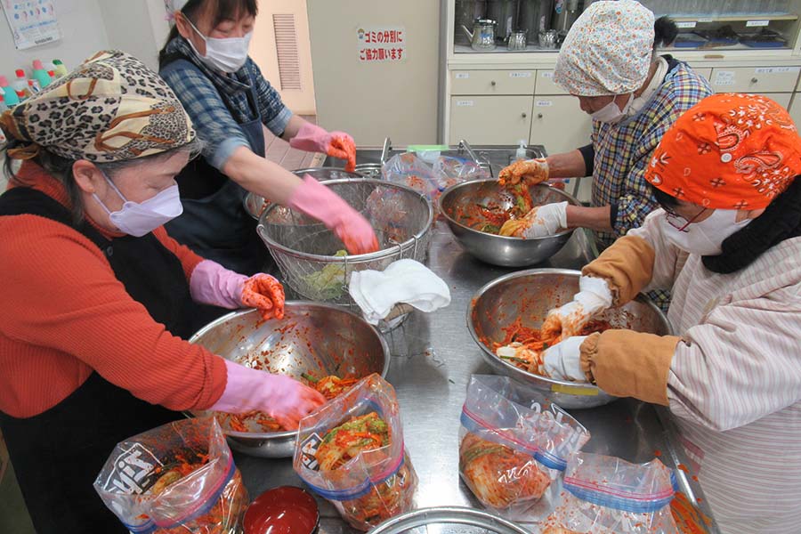 本格的なキムチ作り教室3の写真