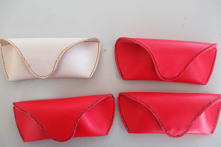 革工芸教室3の写真