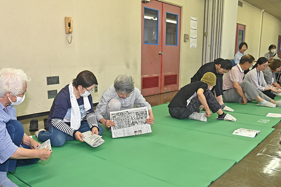 いたくらトピックス（20250626_健康の鉄人教室3　避難所体験防災教室）02