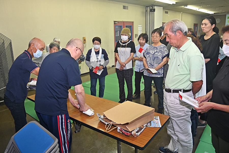 いたくらトピックス（20250626_健康の鉄人教室3　避難所体験防災教室）03