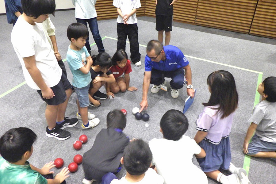 いたくらトピックス(20250921_ボッチャにチャレンジ)01