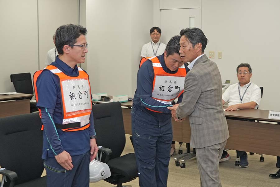 いたくらトピックス(令和8年熊本地震に係る被災地派遣出発式)03