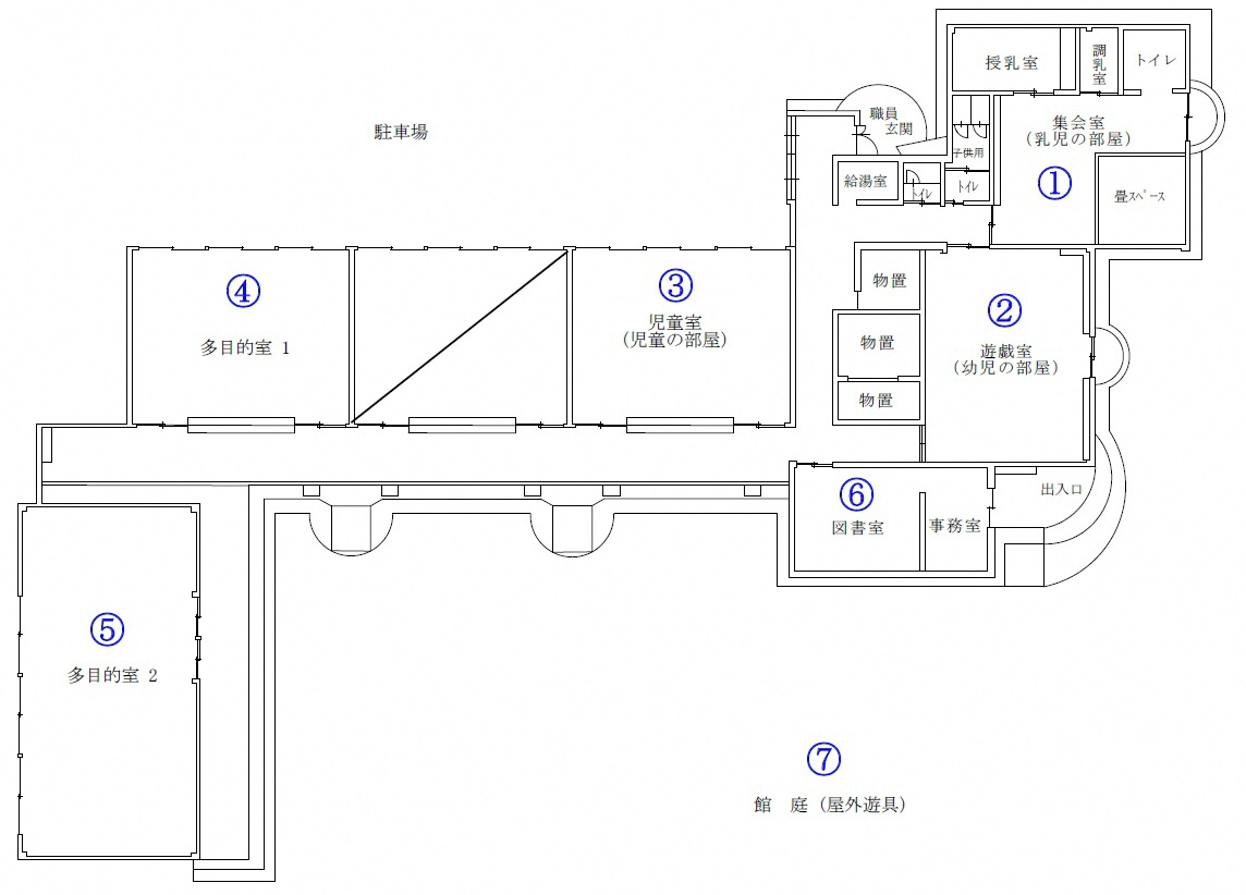 児童館施設案内図2018.10