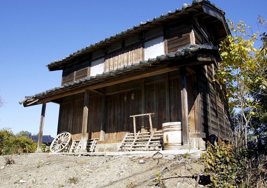 板倉町の魅力　水場景観［水塚］ 